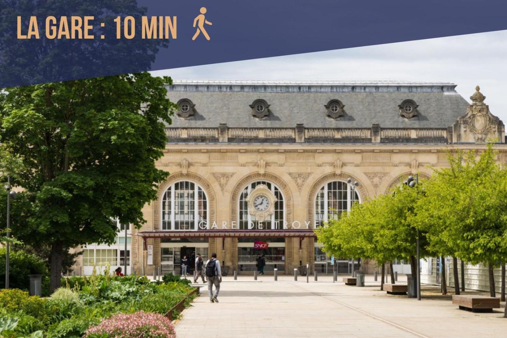 Madeleine - Centre-Ville Proche Gare - Mon Groom Troyes Kültér fotó
