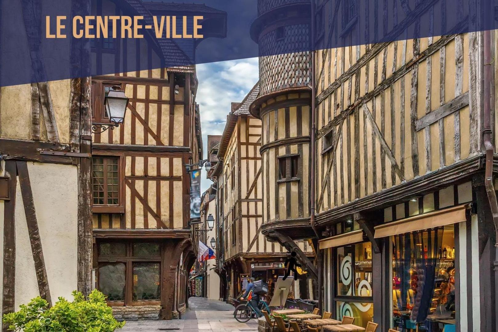 Madeleine - Centre-Ville Proche Gare - Mon Groom Troyes Kültér fotó
